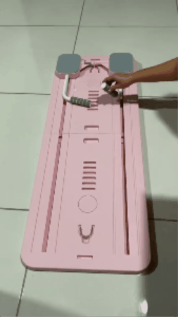 Maquina ejercicio en casa 4 en 1: "Tu cuerpo, tu cambio"