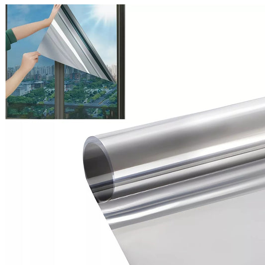 Vinil Protector Solar Espejo Anti-UV, 60cm x 5 metros