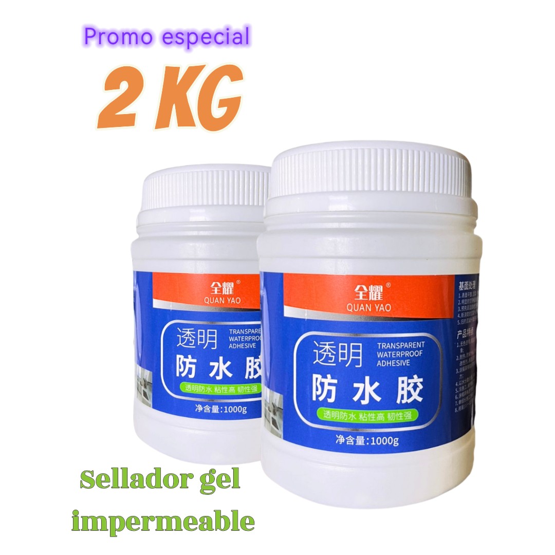Pack 2 Kilos Sellador gel impermeable