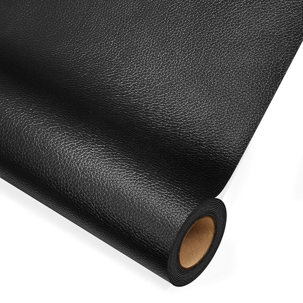 Adhesivo Reparador de Cuero 50cm x 150cm color Negro